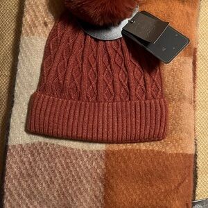 Vince Camuto, hat, and scarf set NWT